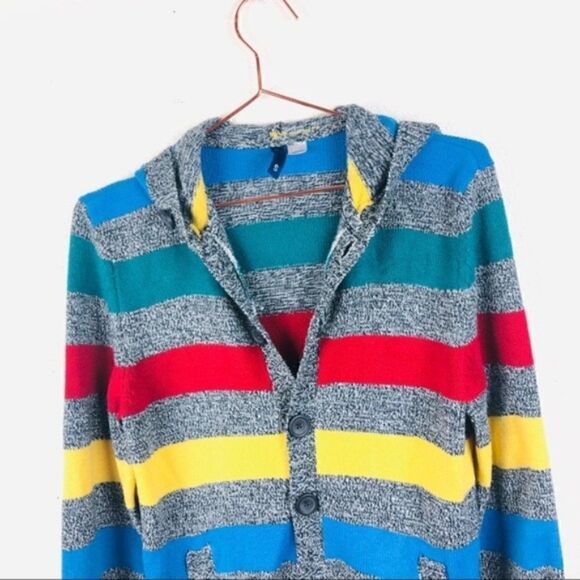 EUC H&M Divided Multicolor Striped Sweater Small - Picture 2 of 5